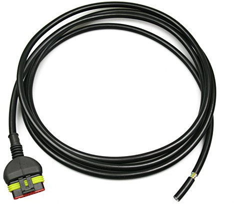 AMP Superseal Stecker Steckverbinder Buchse 6-polig komplett konfektioniert mit FLYY 6x0,75mm² Mantelleitung, Elektrik Industrie Sensor KFZ