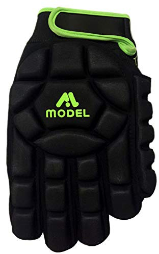 MODEL Indoor Hockey Gloves Pro Left Hand Full Finger Extra Foam Padding For Protection (M)