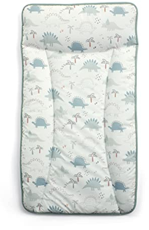 Mamas & Papas Essentials Baby Changing Mat, Easy Clean PVC Coated Design, Dinosaur