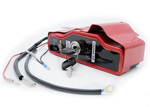 Parti di ricambio per utensili elettrici da estern Casella dell'interruttore di accensione chiave w / tasti for GX340 GX390 GX 340 390 11HP 13HP Pompa del generatore del motore del motore a gas per pa