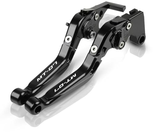 HZlailai para MT-07 MT07 FZ07 2014-2021 palanca de embrague de freno accesorios de motocicleta CNC plegable mango ajustable sobresale Negro