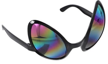 KOMBIUDA Lustige Sonnenbrille Für Halloween Einzigartige -Brille Mit Wackelaugen Für Erwachsene Wiederverwendbare Kunststoff-Sonnenbrille Für Partys Und Kostüme Fotorequisiten Für