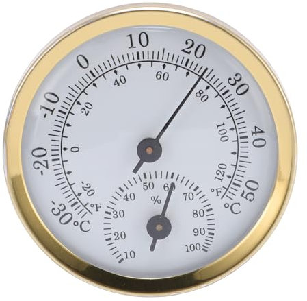 Indoor -Thermometer Hygrometer, Wandtemperatur Digitale Luftfeuchtigkeitsmessgerät für Heimzimmerbabys Büro Gewächshaus