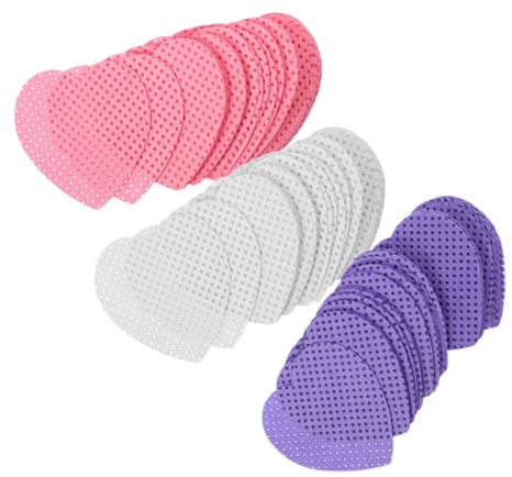 DECOMELODY Wattepads für Gelnägel aus Weicher Baumwolle 3 Boxen mit 200 Stück Fusselfreie Nagelpads zum Effektiven Entfernen von Nagellack im Salon und Hause