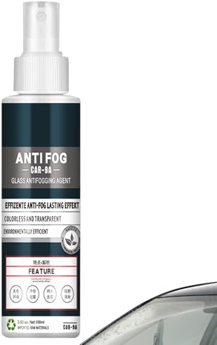 Gafas de natación antivaho en espray – 100 ml gafas de esquí antivaho – Limpiador en aerosol para lentes, gafas, auriculares, herramientas de limpieza antivaho para interiores y exteriores