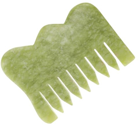 ROMISBABA Pettine in Naturale per Massaggio Capelli e Cute, Equilibra L'olio e Previene Danni da Elettricità Statica, per Uso Domestico