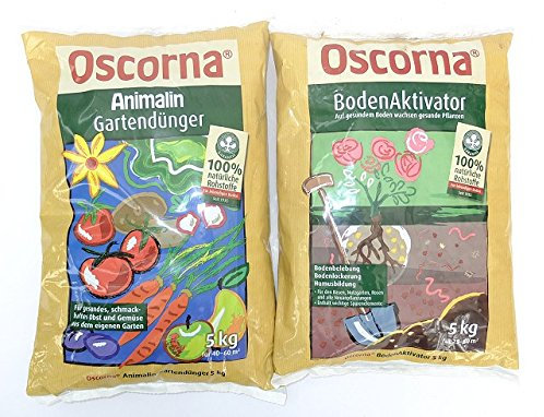 Schock´s Hobbygärtner Combi Oscorna Animalin 5kg+ Oscorna Bodenaktivator 5kg