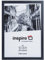 Hampton Frames | Cadre Photo A3 30x42 cm, gris foncé, bois paperwrapped, plexi verre | Profil 1,75 cm, ouverture unique, suspension murale | Pour certificat, portrait, paysage
