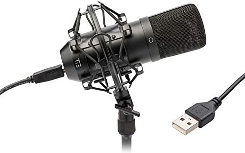 TIE Studio Condenser Mic SW USB-Studiomikrofon Kabelgebunden inkl Spinne, inkl. Kabel, 19-90012