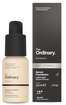 The Ordinary Serum Foundation LSF 15 Lightweight Pigment 1.0P Very Fair Pink Undertones 30ml