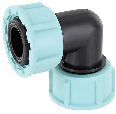 REKUBIK Winkel 90° 2X 1 Innengewinde Swivel Überwurfmutter mit O-Ring