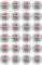 AK Giftshop I Love Apple Juice - 24 Edible Cupcake Toppers Cake Decorations - Easy Precut Circles