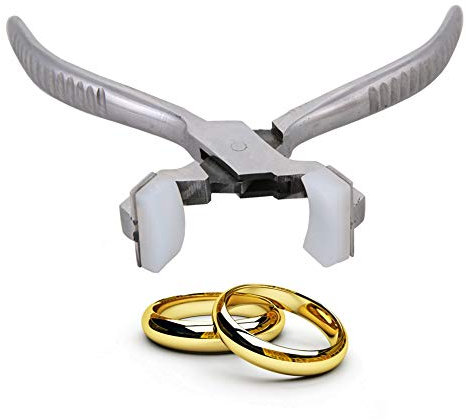 Bracelet Forming Bracelet Jewelry Repair Tool Bending Pliers-Jewelry Forming Tool Forming Spring Bending Nylon Jaw Pliers, used to shape bracelets, cuffs and metal band