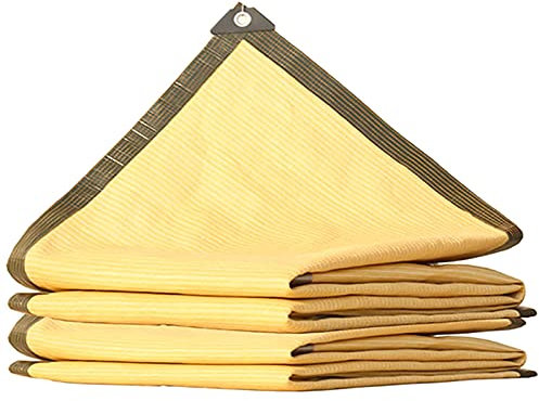 6x10m Rete Ombreggiante per Serre con Occhielli,Telo Parasole,Tenda Parasole per Cortile,Tasso di Ombreggiatura del 85%,Telo Impermeabile, utilizzato in Serre, Piante, Rete ombreggiante per Cortili
