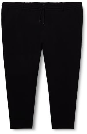 JP 1880 New York, Chino, Taille à Enfiler, Flexnamic Pantalons, Noir, XXXXXXXL Homme