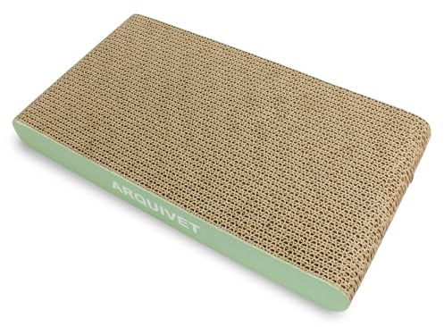 Arquivet Kratzbrett aus Karton für Katzen Green - 38,5x20,5x4,2cm