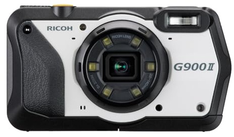 RICOH G900 SE II Robusta fotocamera digitale industriale con alloggiamento resistente all'acqua, alla polvere, agli urti e agli agenti chimici, funzione webcam, memo della fotocamera e funzioni di