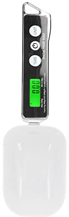 Digital Spoon Scale,Kitchen Scale Spoon Scale,Digital Spoon Scale,Portable Stainless Steel Household Scale Kitchen Baking Scale for Flour Tea 500g/0.01g (Black)