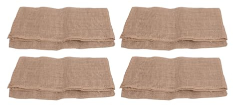 Sacchi Corsa in Sacco di Juta per Patate, 4 Pezzi, Giochi All'aperto per Bambini, Riutilizzabili Durevoli, Fantastico Divertimento Pasquale in Giardino, 40 X 60 Cm