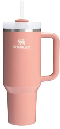 STANLEY Quencher H2.0 FlowState Tumbler 1.2L - Termo Conserva el Frío 11 Horas - Helada Durante 48 Horas - Botella Agua Acero Inoxidable - Taza Termica - Vaso Termico Sin BPA - Sienna