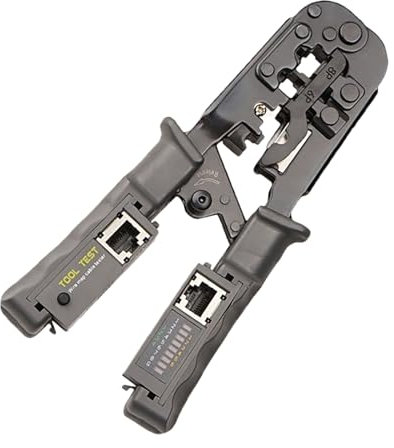 Crimpatore Elettrico per Cavi | Tenaglie per Taglio Cavi - Attrezzo Multifunzionale con Manici Ergonomici per Casa Appartamenti e Dormitori