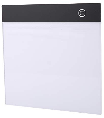 RiToEasysports LED -Cettatura della Scatola Luminosa A5 ART Draw Copy Pad Table USB Cavo, luminosità Regolabile Stepless, per la Copia e L'inseguimento può Anche Essere Utilizzato Come Lampada