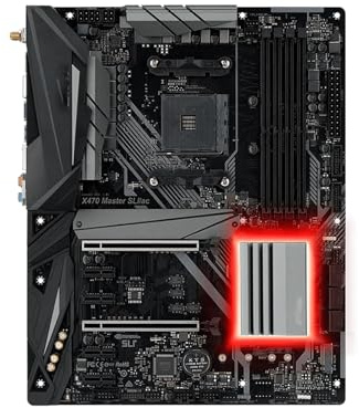 Passend für ASUS X470 Master SLI/AC Motherboard AM4, unterstützt Ryzen 7 3700X 4800X 3800X CPU-Chipsatz DDR4 HDMI 1.4 ATX Computer-Motherboards