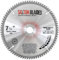 Saxton TCT18580TTCG20B - Hoja de sierra circular de aluminio de 185 mm x 20 mm, anillo de 16 mm, 80 dientes