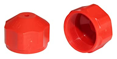 Generisch 2 x Ventilschutzkappe Handregler Handregulierkappe Bauschutzkappe, rote extrem stabile Ausführung, M30 x 1,5, Blau