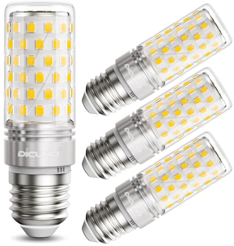 DiCUNO E27 LED Mais Glühbirne 10W, 4000K Neutralweiß, ersetzt 130W Glühbirne, 1400lm, E27 LED Lampe, CRI 82, 360° Abstrahlwinkel, Kein Flackern, Nicht dimmbar, 230V, 4er Pack