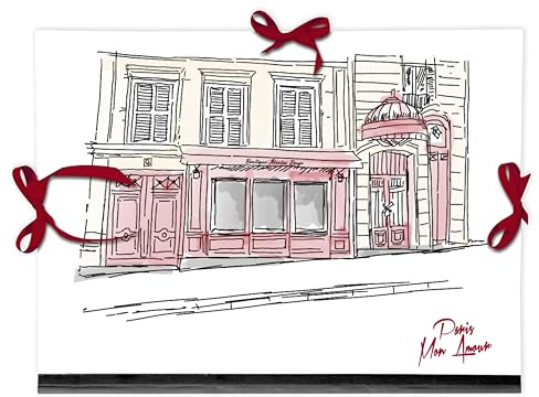 Clairefontaine 812441C Zeichenmappe 28x38cm Bändenverschluss Moulin Rouge
