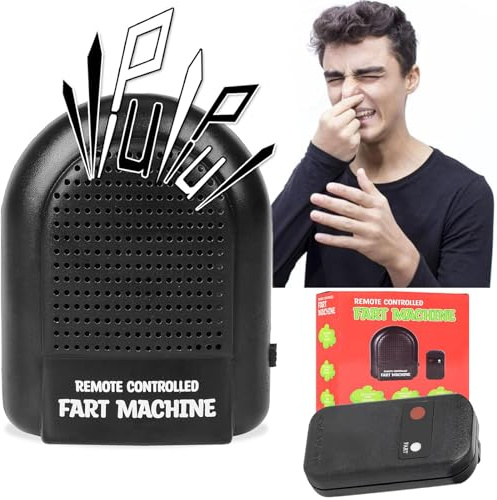 Pipihome Machine À Pet avec Télécommande | Générateur De Bruit De Pet Électronique À Di | Machine À Pet Simuler Le Son De Pet, Boîte À Pet, Télécommande Bruit de Pet Prank Cadeau Blague (A)