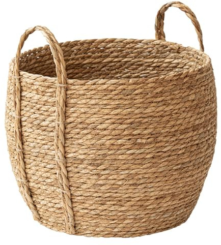 WZTHLF Flower Plant Pots Indoor, Straw Basket Indoor Woven Pots for Decoration Laundry Household