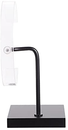 AOKWAWALIY 1Stk Uhrenständer Uhrenhalter für Herren Displayhalter für Uhren herren armbanduhren Armbandständer uhr halter uhrhalter Uhrenregal Ausstellungsständer für Armbänder Metall Black