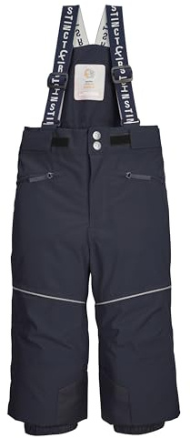 First Instinct by killtec Kinder Skihose/Funktionshose mit Trägern und Schneefang FISW 48 MNS SKI PNTS, dunkelnavy, 122/128, 43392-000