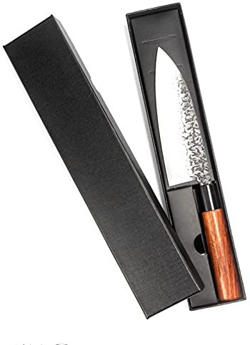 Smidd rostfritt stål lax skivning kniv sashimi matlagning sushi kniv och sashimi speciell kniv set(A)