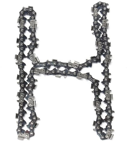 3Pcs 14/20 Inch Replacement Chainsaw Ripping Chains - 3/8LP Pitch, 0.05 Gauge, 50/76 Drive Links - Steel Construction For Electric Saws & Garden Cutting(20inch 76Drive Link)
