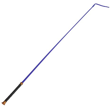KetoBarrow Equestrian Dressage Crop Soft Grip Handle Horse Rider Schooler Crop 100cm Blue