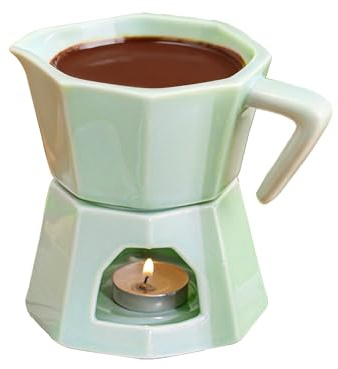 Da Fonduta Di Cioccolato Scaldaburro Ceramico Riscaldamento Uniforme