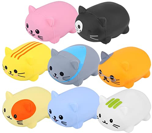 POENVFPO Escala Musical Música Sensible Al Tacto Piano Juguete De Aprendizaje Divertido Gatos Perros Set para Niños Adultos, Gatitos De Silicona Cachorros Juguete Regalo para Amigos, Colorido Juego