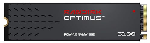 SanDisk Optimus 5100 NVMe SSD 1TB, Up to 7,100MB/s Sequential Read Speeds | Up to 6,700MB/s Sequential Write Speeds, M.2 2280, PCIe 4.0x4, Internal Solid State Drive