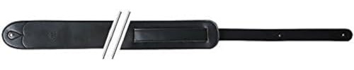 GEWA 531544 Gitarrengurt Leder-Edition, schwarz