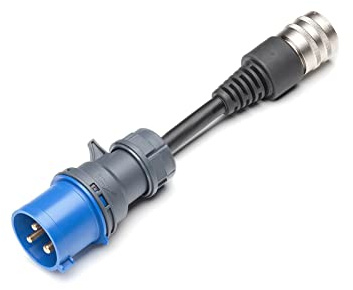 Juice Booster Adapter - Industriestecker CEE 32A/230V Blau 7.4kW mit automatischer Adaptererkennung