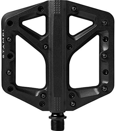STAMP 1 breite schwarze Pedale