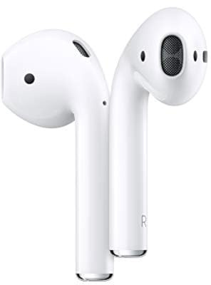Apple AirPods Wireless Ear Buds, Bluetooth Headphones with Lightning Charging Case Included, Over 24 Hours of Battery Life, Effortless Setup for iPhone