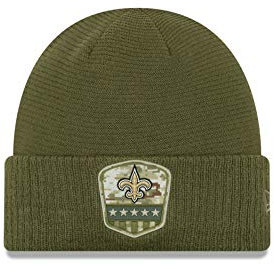 New Era Salute to Service Wintermütze - New Orleans Saints