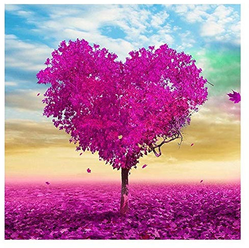 Yingxin34 Puzzle 1500 Pezzi,Albero deciduo dell'amore Pezzi Puzzle, Puzzle per Bambini Puzzle Adulti, Risolvi Il Puzzle, Puzzle Arte, Puzzle Giochi-35x23 Pollici (87 x 57cm)