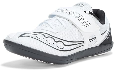 Saucony Men's Unleash SD Track Shoe White/Black