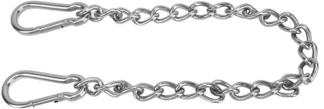 HELEVIA Catena di Prolunga per Sacchi di Sabbia, Resistente alla Ruggine, Ad Alta capacità di Carico, Catena per Sedia Sospesa Regolabile in Acciaio Inossidabile per Sedia Amaca da