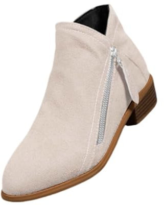 Generisch warehouse deal Cowboystiefel Damen Stylisch & Praktisch Winterstiefel Damen Casual Spitze Zehe Klobiger Blockabsatz sandalen sale damen tagesangebote heute